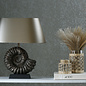 Ammonite - Bronze Table Lamp Base - David Hunt