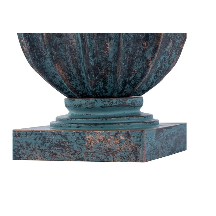 Botany - Verdigris Table Lamp with Silver Shade - David Hunt