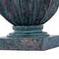 Botany - Verdigris Table Lamp with Silver Shade - David Hunt