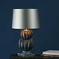 Botany - Verdigris Table Lamp with Silver Shade - David Hunt