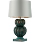 Botany - Verdigris Table Lamp with Silver Shade - David Hunt