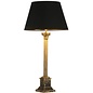 Imperial - Large Black & Gold Table Lamp with Black Shade - David Hunt