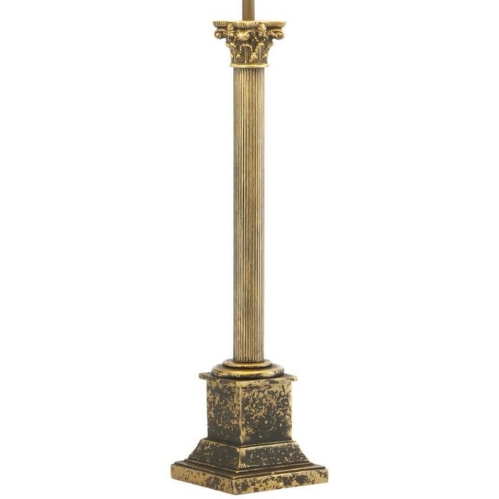 Imperial - Large Black & Gold Table Lamp with Black Shade - David Hunt