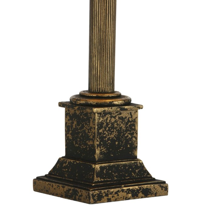 Imperial - Large Black & Gold Table Lamp with Black Shade - David Hunt