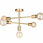 Appleton - Designer Industrial Ceiling Light in Brushed Brass