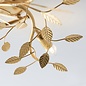 Belby - Gold Leaf 3 Light Flush Ceiling Light