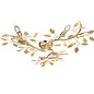 Belby - Gold Leaf 6 Light Flush Ceiling Light