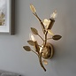 Belby - Gold Leaf Wall Light