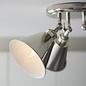 Hunton - 3 Light Round Ceiling Spotlight - Polished Nickel