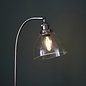 Windsor - Adjustable Industrial Desk Lamp with Glass Shade