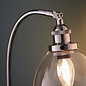 Windsor - Adjustable Industrial Desk Lamp with Glass Shade