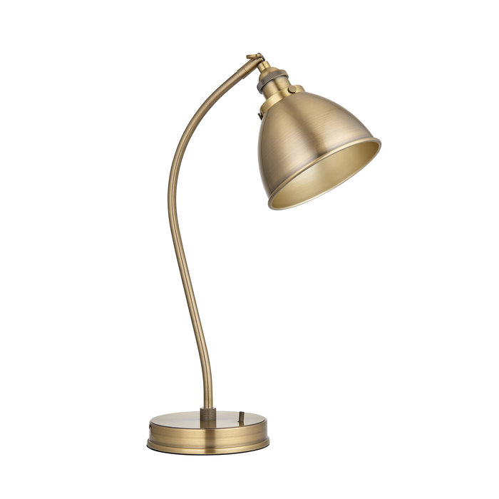 Franklin - Adjustable Antique Brass Desk Lamp