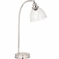 Windsor - Adjustable Industrial Desk Lamp with Glass Shade