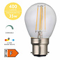 B22 4W Golfball Dimmable LED Bulb