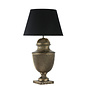 Lattice - Black & Gold Table Lamp - David Hunt