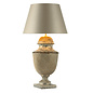 Lattice - Cream & Gold Table Lamp - David Hunt