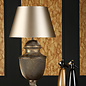 Lattice - Cream & Gold Table Lamp - David Hunt