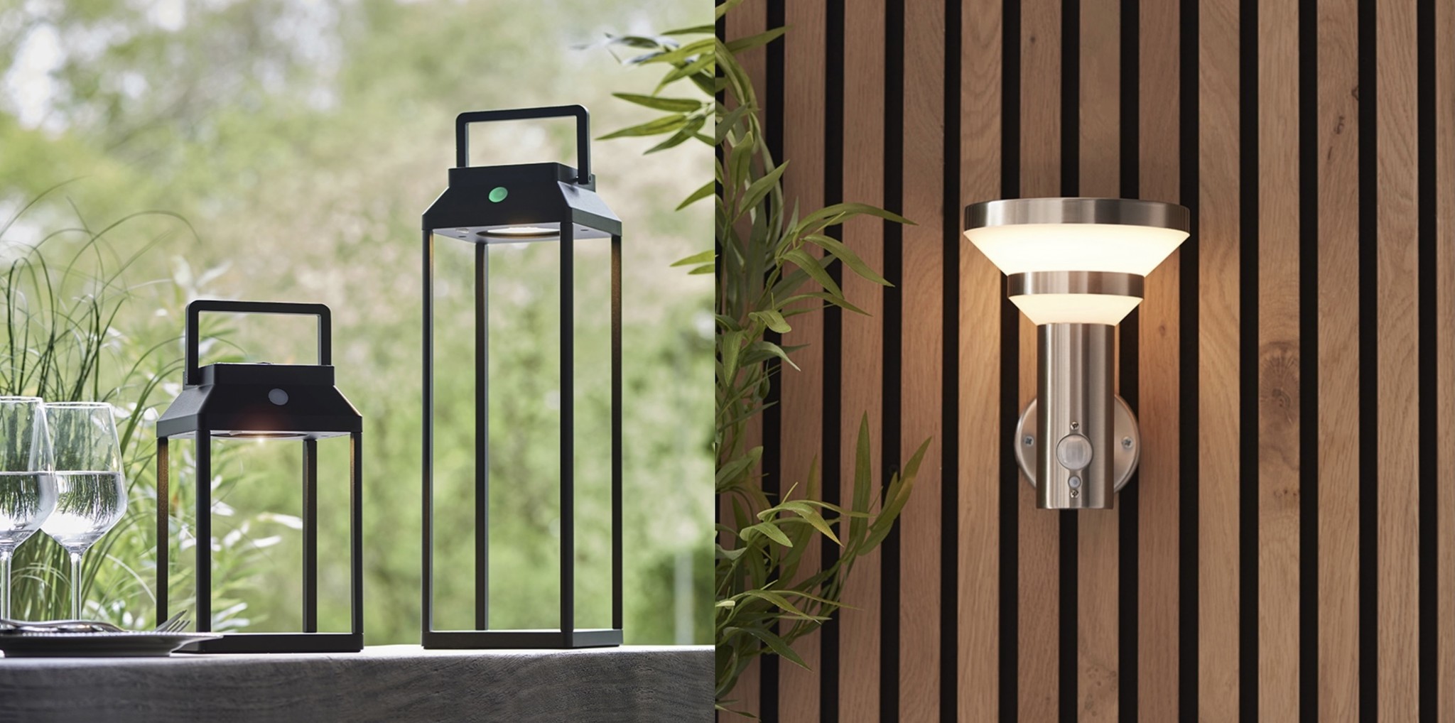 SOLAR POWERED OUTDOOR LIGHTS