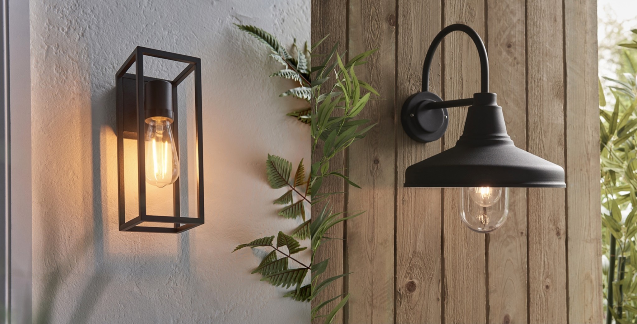 Classic outdoor wall lights