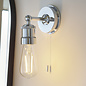 Bentley - Chrome Industrial Wall Light