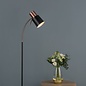 Copper & Black Floor Lamp