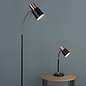 Copper & Black Floor Lamp