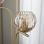 Ripple - Dimpled Glass Multi Light Floor Lamp