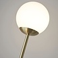 Fig - Modern Scandi Twin Opal Globe Floor Lamp