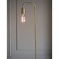 Rubin - Mid Century Stick Floor Lamp - Brass