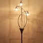 Riviera - 3 Light Floor Lamp - Polished Chrome