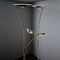 Roman - LED Mother & Child Floor Lamp - Antique Brass