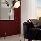 Cheshire - Black & Copper Tripod Floor Lamp