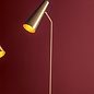 Leo - Task Floor Lamp in Antique Brass