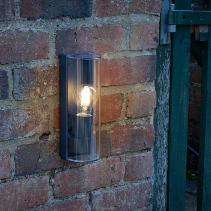 Anthracite  - Black Industrial Outdoor Wall Light - IP65