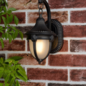 Richmond -  Classic  Outdoor Wall Light - Black/Gold