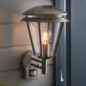 Freddie - Modern PIR Exterior Wall Light - Stainless Steel