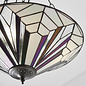 Astoria - 3 Light Inverted Tiffany Ceiling Light Pendant