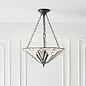 Astoria - 3 Light Inverted Tiffany Ceiling Light Pendant