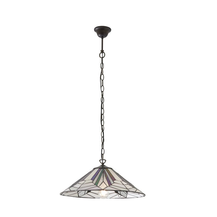 Astoria - Large Tiffany Ceiling Light Pendant