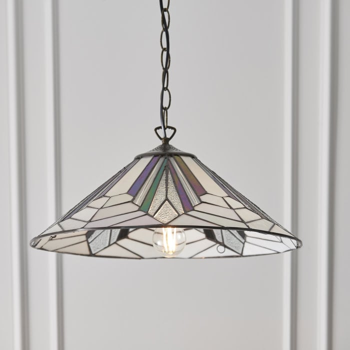 Astoria - Large Tiffany Ceiling Light Pendant