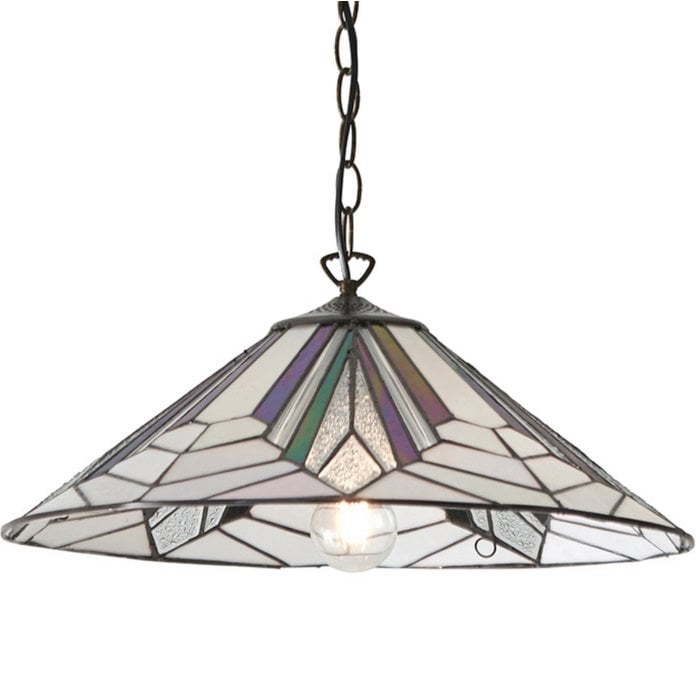 Astoria - Large Tiffany Ceiling Light Pendant