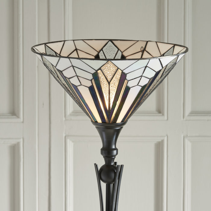 Astoria - Uplighter Tiffany Floor Lamp