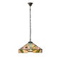 Willow - 3 Light Large Tiffany Ceiling Light Pendant