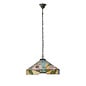 Willow - 3 Light Large Tiffany Ceiling Light Pendant
