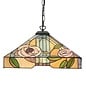 Willow - 3 Light Large Tiffany Ceiling Light Pendant