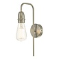 Port - Sleek Minimalist Industrial Wall Light - Satin Chrome