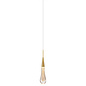 Abae - Opulent Gold Pendant with Integrated LED