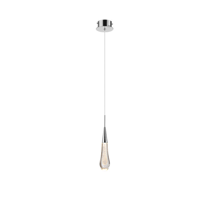 Abae - Deluxe Chrome Pendant with Integrated LED