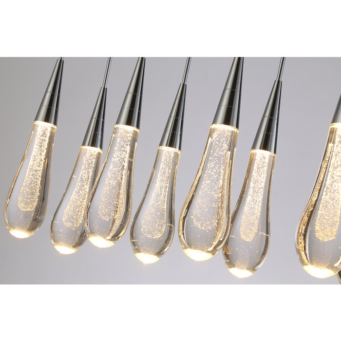 Abae - Deluxe Chrome Pendant with Integrated LED