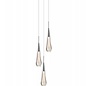 Abae - Luxurious Polished Chrome 3 Light Cluster Pendant